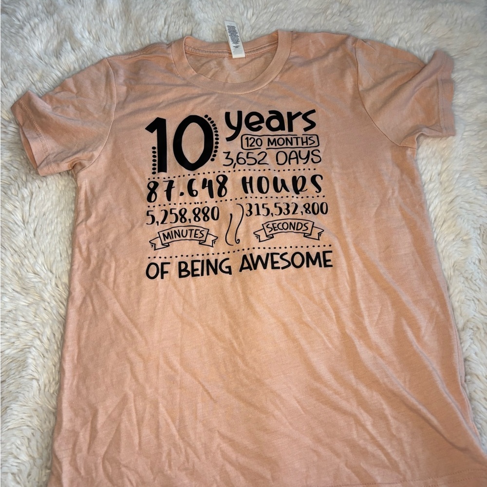 Bella Canvas Kids Tee in Light Peach